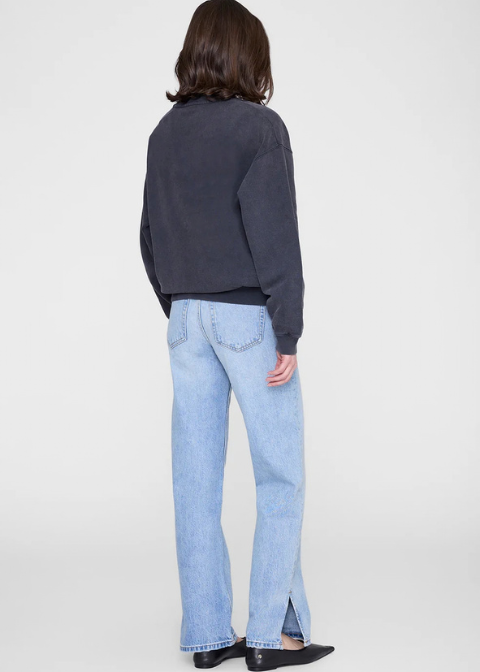 Sudadera ANINE BING negro algodón