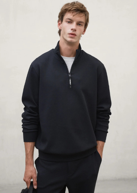 Sudadera ECOALF neopreno negra