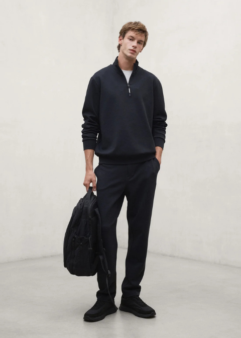 Sudadera ECOALF neopreno negra