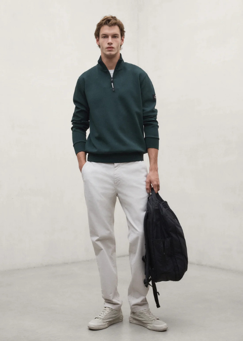 Sudadera ECOALF neopreno verde