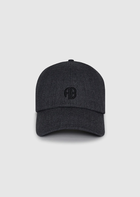 Gorra ANINE BING gris logo