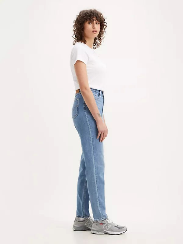 Jeans mom azules