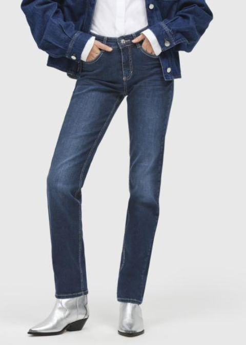 Jeans MAC azul oscuro recto