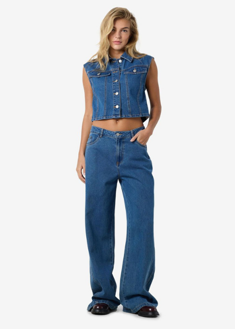 Vaquero NOISY azul indigo anchos