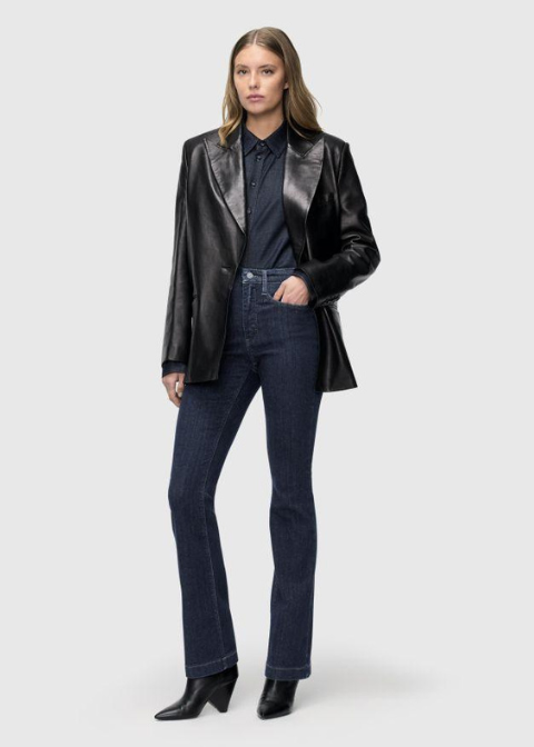 Jeans MAC azul oscuro elastico