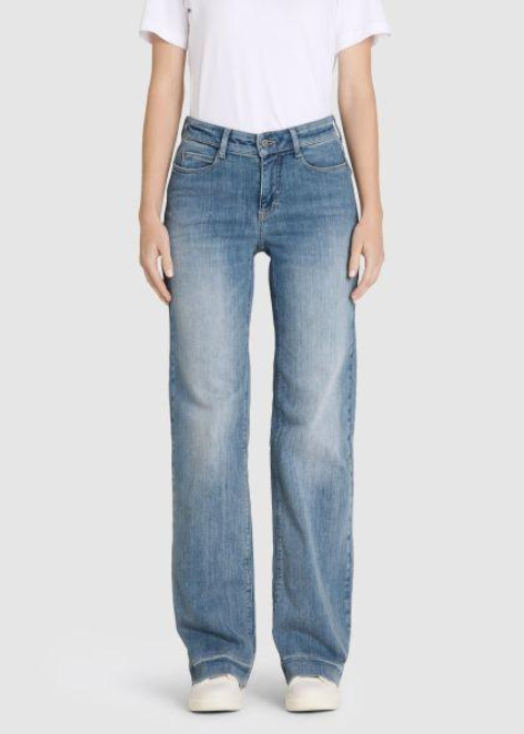 Jeans MAC azul claro elastico