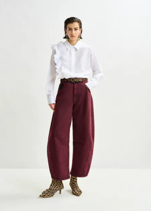 Jeans ESSENTIEL semiteñido pierna ancha