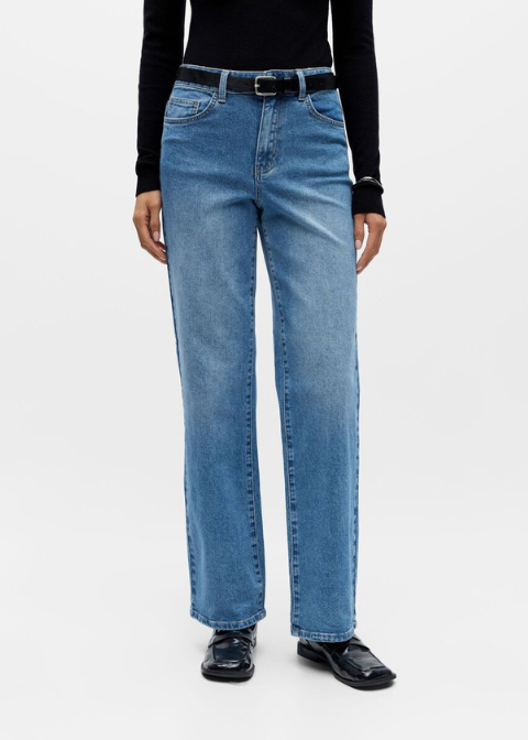 Jeans OBJECT azul medio recto