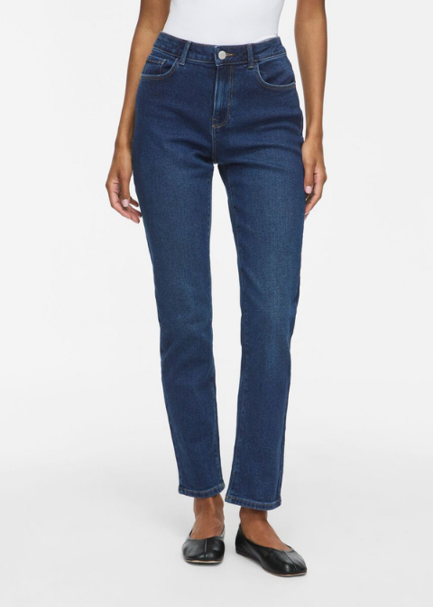 Jeans VILA rectos de tiro medio con ajuste slim