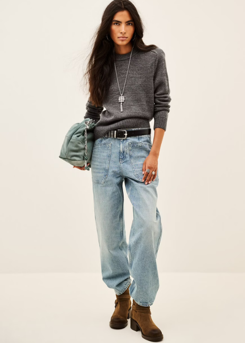 Jeans BA&SH corte recto