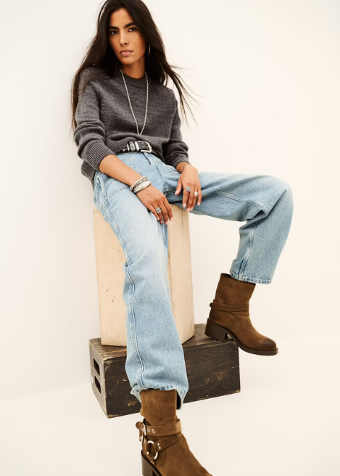 Jeans BA&SH corte recto