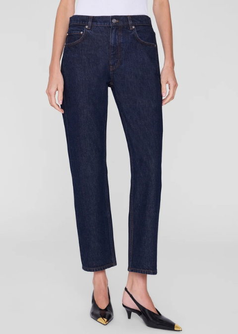 Vaquero ANINE BING slim azul oscuro
