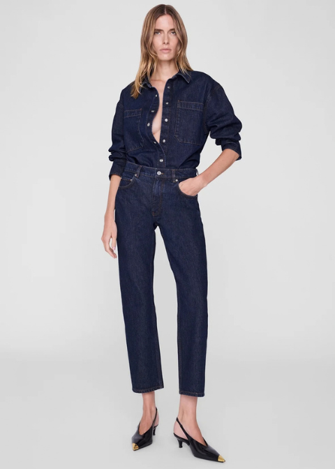 Vaquero ANINE BING slim azul oscuro