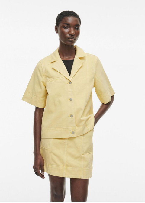 Cazadora ROUGE EDIT amarilla vaquera