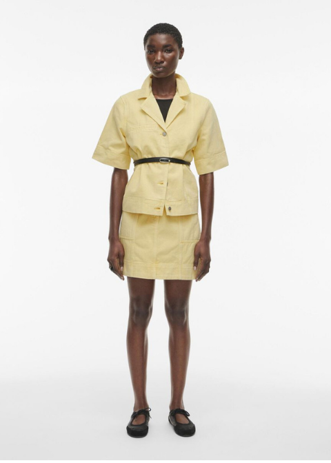 Cazadora ROUGE EDIT amarilla vaquera