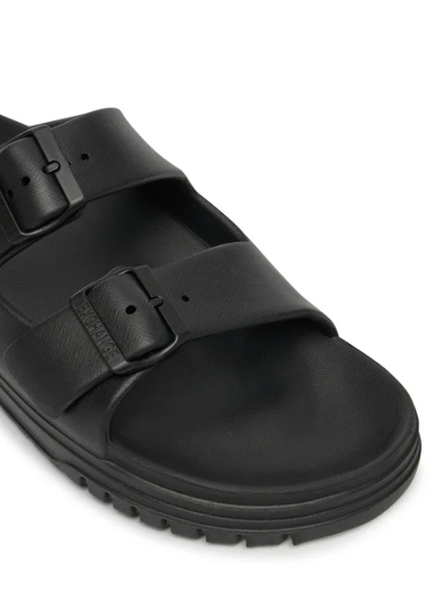 Chanclas ARMANI negro hebilla doble