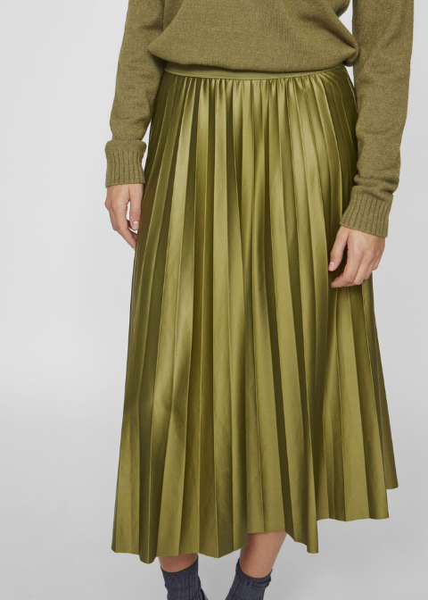 Falda VINITBAN plisada verde