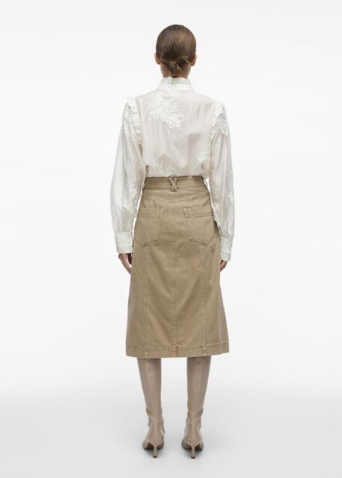 Falda ROUMOE vaquera midi