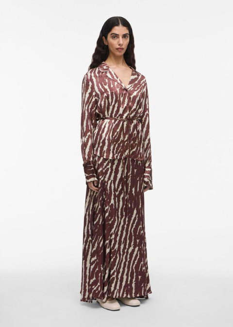 Falda ROUGE EDIT marrón