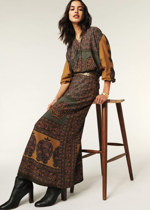 Falda BA&SH estampado floral