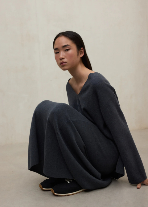 Falda ECOALF midi punto