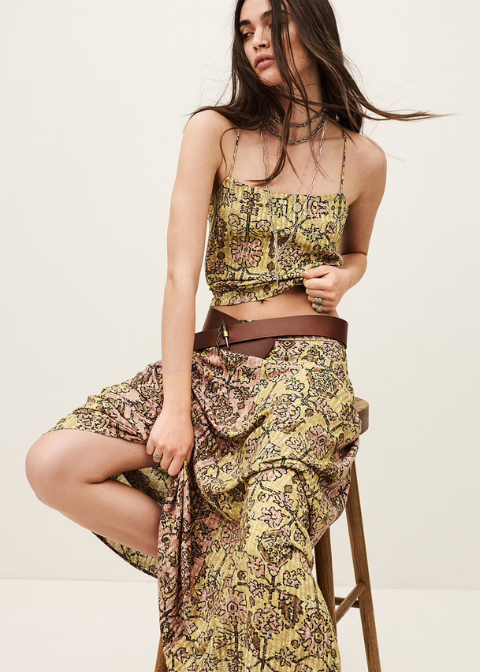 Falda BA&SH midi