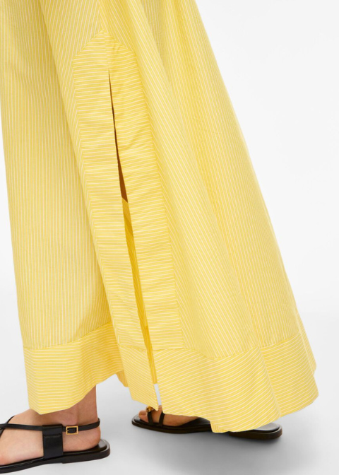 Falda ROUGE EDIT amarilla rayas