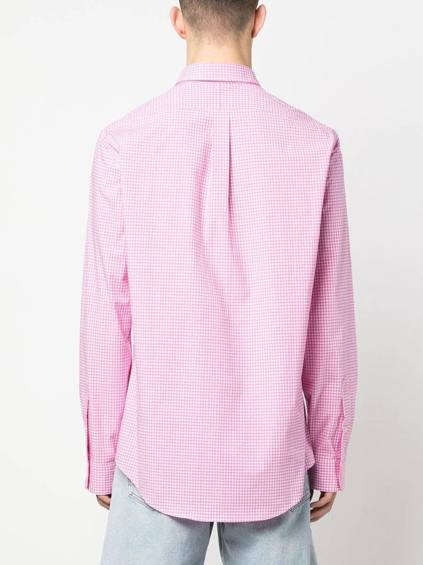 Camisa vichy rosa