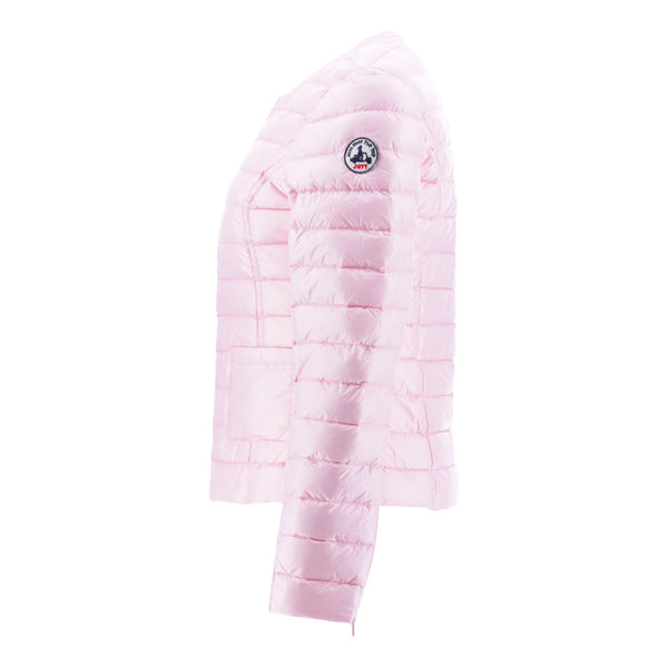 Chaqueta DOUDA plumas rosa
